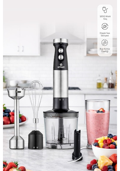 Emsan Gusto 3in1 1200 W Blender Seti