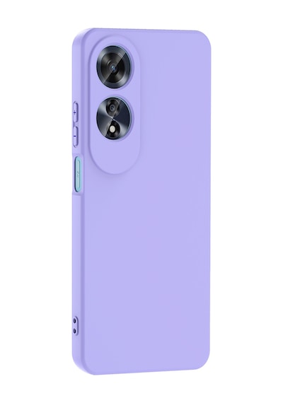 Zore Oppo A60 Uyumlu Nvth Mara Lansman Kapak-lila