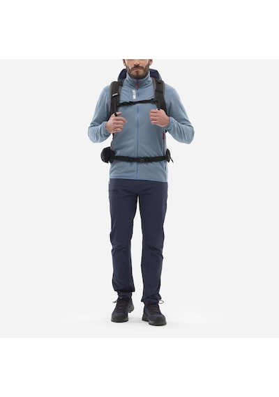 Millet Ubıc Lgrıd Jkt Erkek Polartec Ceket Tam Fermuar Mıv10448 N3171 Mavi