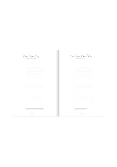 17x24 Keten Noktalı Bullet Journal Defter Kelebek Genel