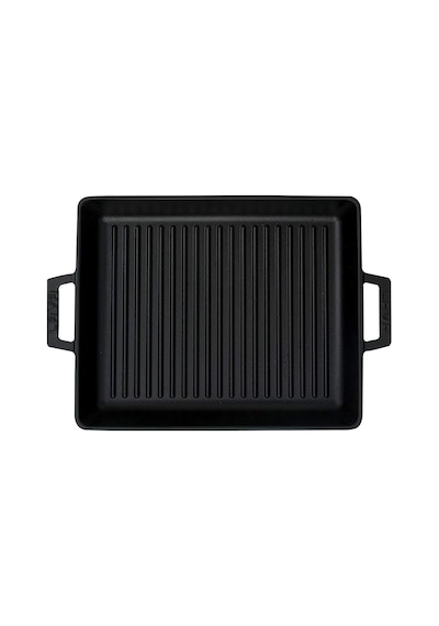 Döküm Izgara Tava 26x32 & 20 Cm Sahan Set - Gerçek Izgara Lezzeti Evde Belirtilmemiş