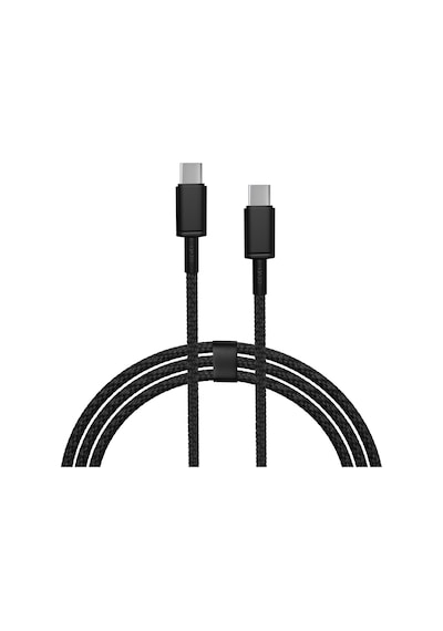 Xcc8910 65w Qc 3.0 Destekli Usb-c/type-c To Usb-c/type-c 1.2 Metre Hasır Data Şarj Veri Kablosu