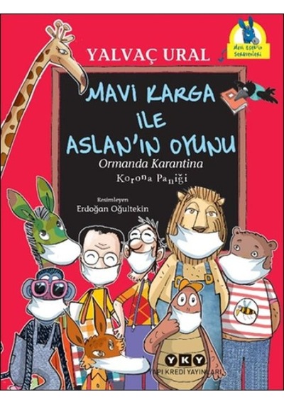 Mavi Karga İle Aslan In Oyunu - Ormanda Karantina - Korona Paniği - Dppq-786540