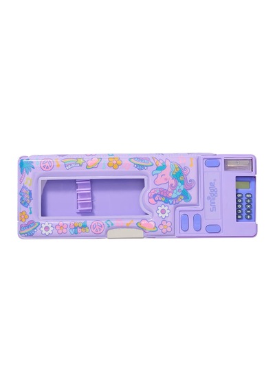 Smiggle All Stars Açılır Kalem Kutusu Leylak 456111 Çok  Renkli