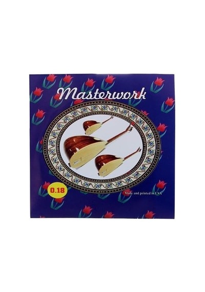 Masterwork 0,18 Çelik Kısa Sap Bağlama Teli 5 Takım Dayanıklı Ve Net Ton Veren Bağlama Telleri