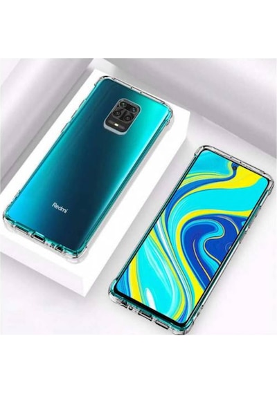 Xiaomi Redmi Note 9 Kilif Köseleri Airbagli Antisok Seffaf 565511545