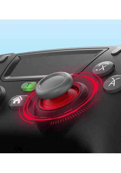 P06 Elite Ps4-ps3-pc-steam-nintendo Swıtch-Apple Uyumlu iOS-android Programlanabilir Oyun Kolu Siyah