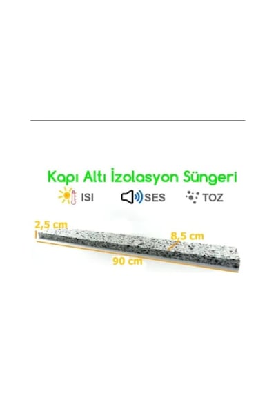 Kapı Altı Rüzgar Ses Soğuk Önleyici Sünger Bant Kapı Eşiği