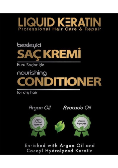 Keratin Kremi 500ml Yıpranmış Kuru Saçlar Için Nemlendirici Onarıcı Bakım