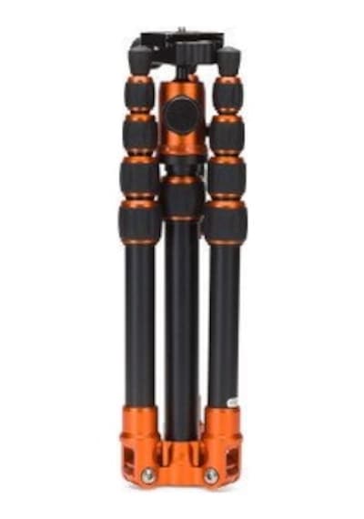 Benro Mefoto A0350Q0O Backpacker Travel Tripod Kit (Orange)