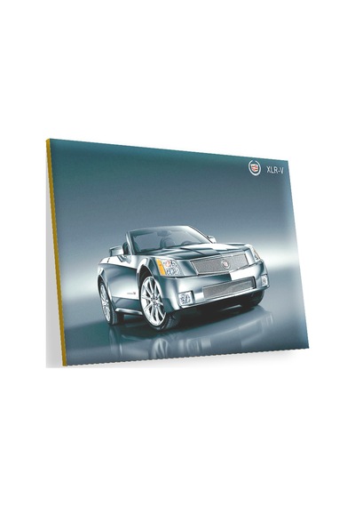 Cakasepetim Çelik Gri Cadillac Xlr V Cabrio Ahşap Mdf Tablo