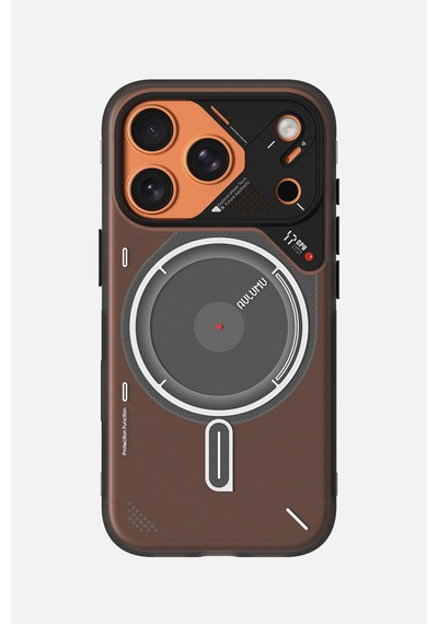 Apple Uyumlu iPhone 17 Pro Max Karanlıkta Hafif Parıldayan Magsafe Özellikli A17 Frosted Kılıf Siyah