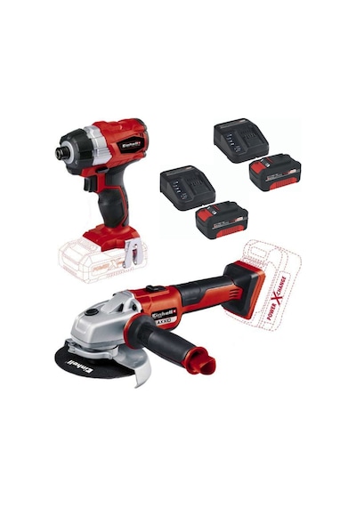 Einhell TE-CI 18 li BL Torklu Vidalama Axxio 125mm  2x4.0ah Set