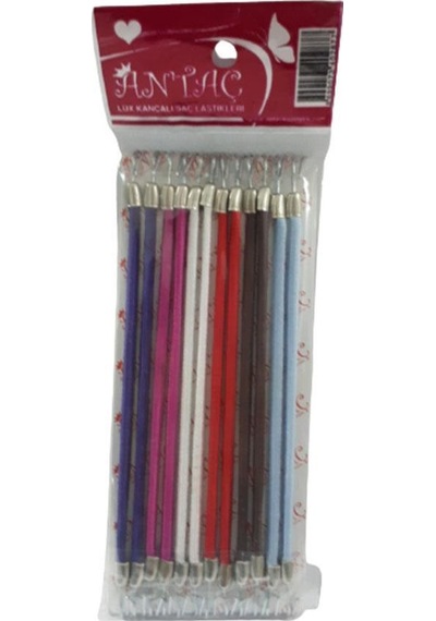Antaç Kancalı Lastik 24'lü Paket Siyah
