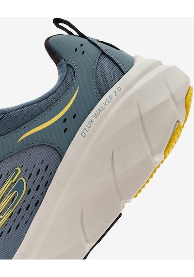 Skechers D'lux Walker 2.0 - Durven Erkek Gri Spor Ayakkabı 232715 Slt Gri