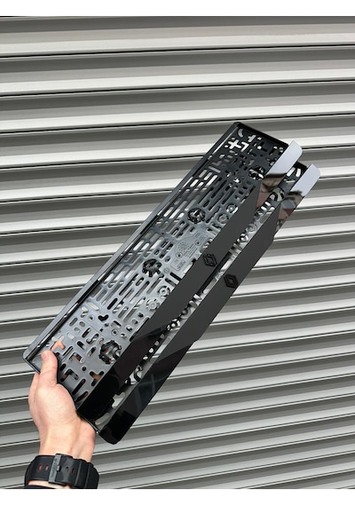 Vipplaka Renault 2 Uyumlu Ortası Mat Plakalık