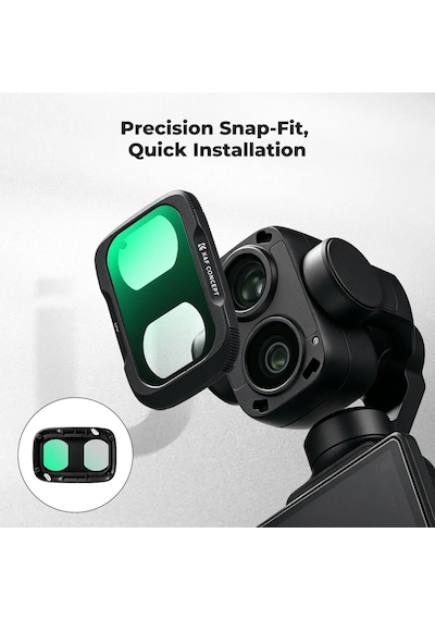 K&f Concept Dji Osmo Pocket 4p İçin Uv Filtre Plastik