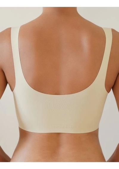 F.K Fk Lazer Kesim Pedli Seamless Bralet Sütyen-ten Ten