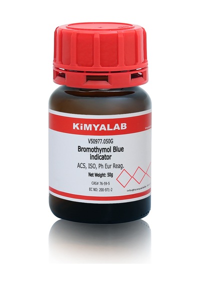 Kimyalab Brom Timol Mavisi Bromothymol Blue Indicator 50 G