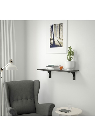 Ikea Bergshult/ramshult Duvar Rafı 80x30 Cm Kahverengi