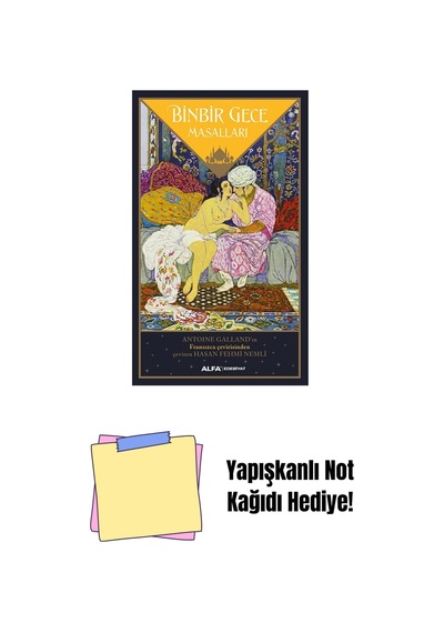 Binbir Gece Masalları + Yapışkanlı Not Kağıdı