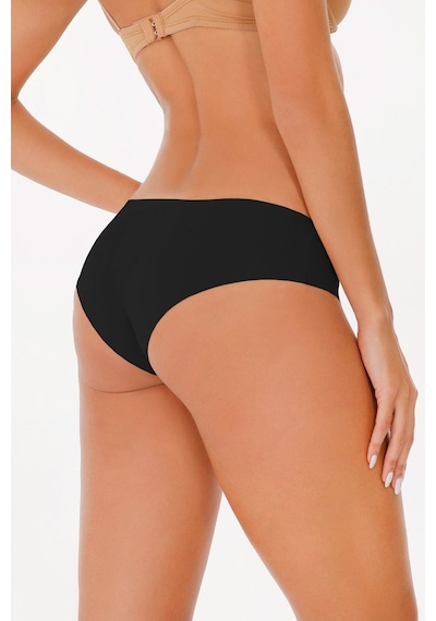 Sensu Kadın Brazilian Lazer Kesim Külot 3'lü Paket Set Siyah Kts2113 Siyah