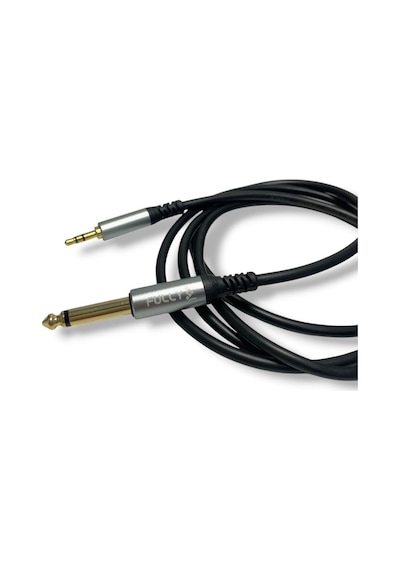 Fully 3metre 6.3mm Mono - 3.5mm Stereo Kablo