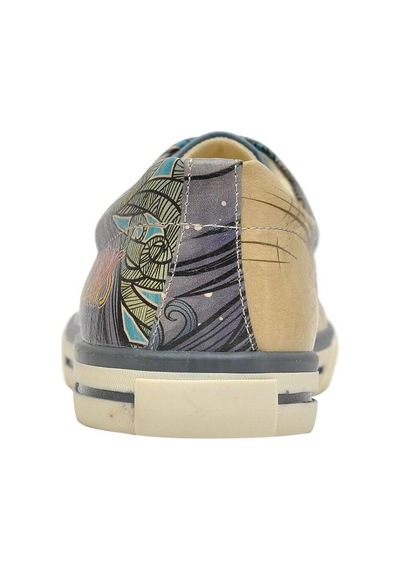 Kadın Vegan Deri Çok Renkli Sneakers - I Believe In Unicorns Tasarım