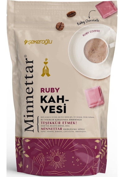 Şekeroğlu Minnettar Ruby Çikolatalı Kahve 165 G