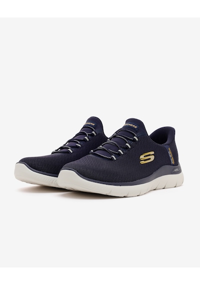 Skechers Arch Fıt Summıts Erkek Lacivert/sarı Spor Ayakkabı 233177tk Nvyl
