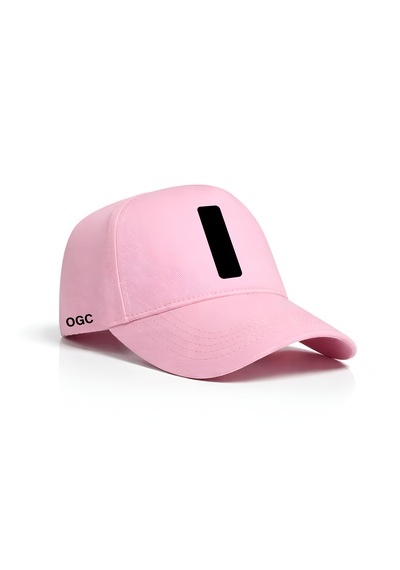 Ogc I Harfi Unisex Şapka Pembe