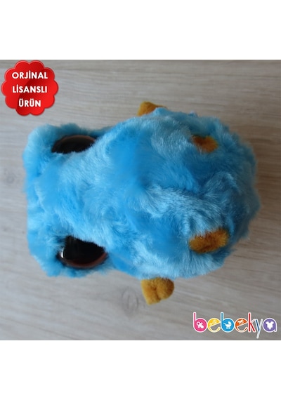 Yoohoo Lisanslı Peluş Dinozor T-rex Peluş 20cm Mavi Dinazor Peluş