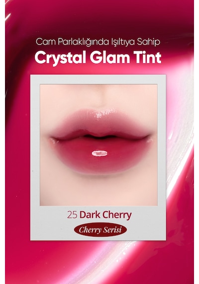 Clıo Crystal Glam Tint 25 Dark Cherry