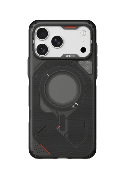 A18 Rugged İphone 18 Pro Max Uyumlu Magsafe Darbe Emici Tam Koruma Zırh Kılıf Soğutma Kanallı