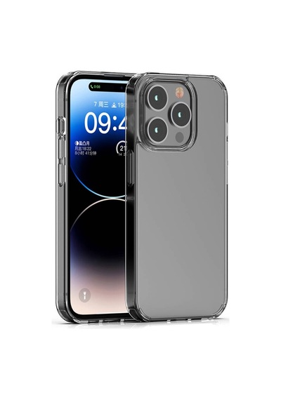 Apple Uyumlu iPhone 15 Pro Max Kılıf Coss Şeffaf Sert Silikon