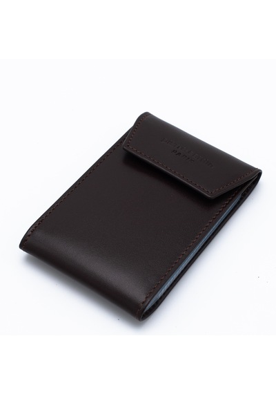 Pierre Cardin Unisex Deri Kartlık 0177 Kahverengi