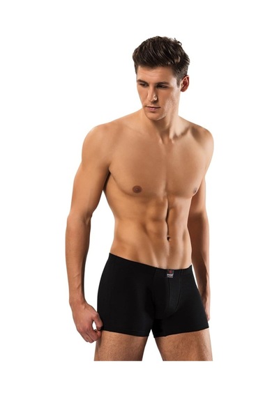 Erdem Erkek Siyah Pamuk Elastan Boxer 3'lü Paket
