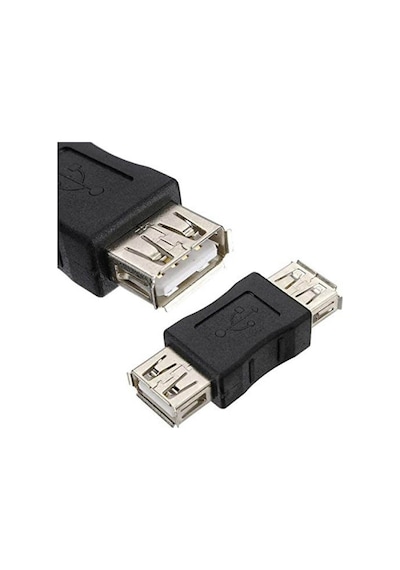 5 Adet - Usb Dişi Dişi Çevirici Adaptör - Usb Dişi Uzatma Ek