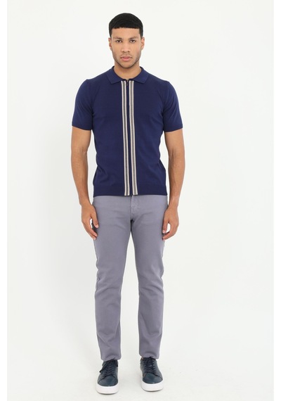 Dufy Erkek Slim Fit Gri Pantolon-19092