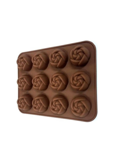 Silikon Çikolata Kalıbı Büyük Gül Goldcakes