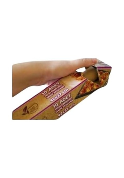 Natura Ağartılmamış Hazır Pişirme Kağıdı 10 Yaprak X 5 Paket