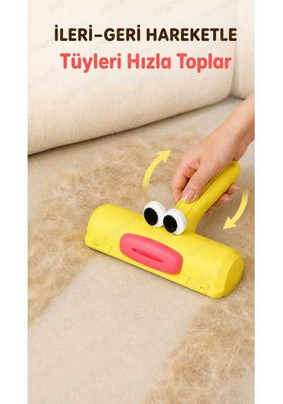 Hazneli Tüy Toplayıcı Gırgır Tüy Toplama Rulosu