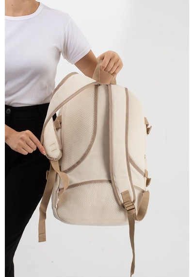 Ventis Quality Unisex, Ultra Hafif, Çok Cepli, Sırt Çantası Bej Model: Vnt-3c