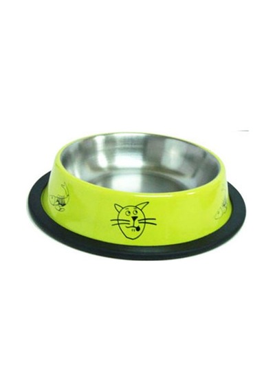 Asrpp8 - 652 - Oz Renkli Figürlü Mama Kabı - Glblseme - Ø12 Cm