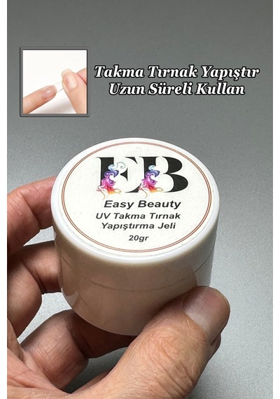 20ml Takma Tırnak Yapıştırıcı Hamur Jel Takma Tırnak Yapıştırma Jeli 20ml