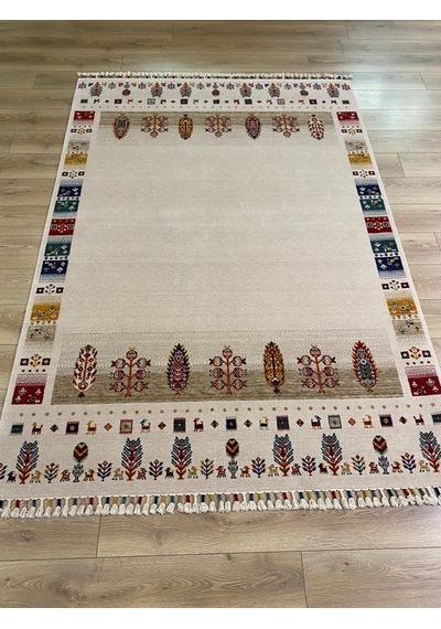 Çam Halı Sultani 809 Stone Yün Ve Bambu İle Özel Tezgahlarda Üretilen Otantik Desenli El Emeği Modern Uşak Halısı Multi Çam Halı Sultani 809 Stone Yün Ve Bambu İle Özel Tezgahlarda Üretilen Otantik Desenli El Emeği Modern Uşak Halısı Multi