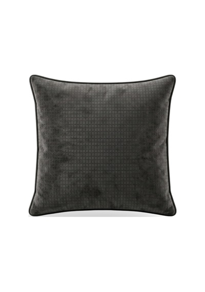 "grida" Kadife Dokulu Kırlent Kılıfları - 45x45 Antrasit