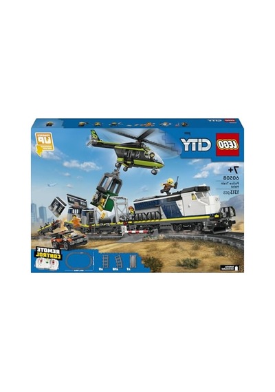 Lego City Polis Treni Soygunu Oyun Seti İle Aksiyon Dolu Anlar