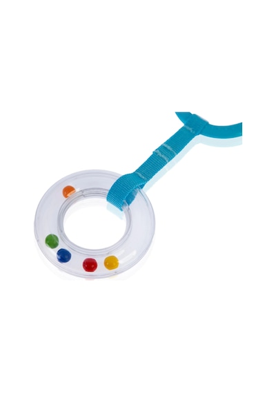 Babyjem Pusete Asılabilir Oval Sesli Çıngırak Kırmızı