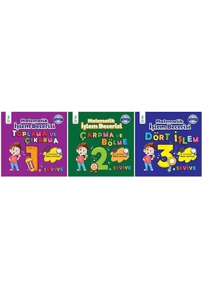 Matematik İşlem Becerisi Seti 3 Kitap